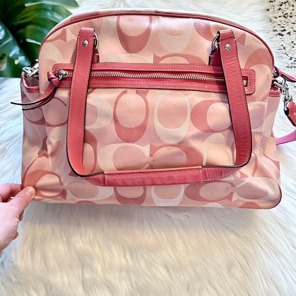 *sold*  Rare Coach Barbie Pink Heritage Purse - Picture 13 of 13